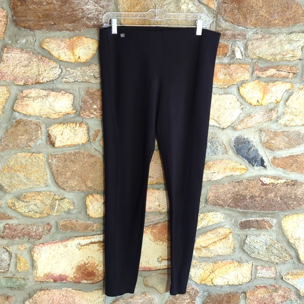 Lauren Ralph Lauren black ponte leggings